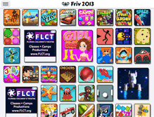 Tablet Screenshot of friv2013.com